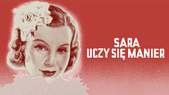 Sara uczy się manier (1937)